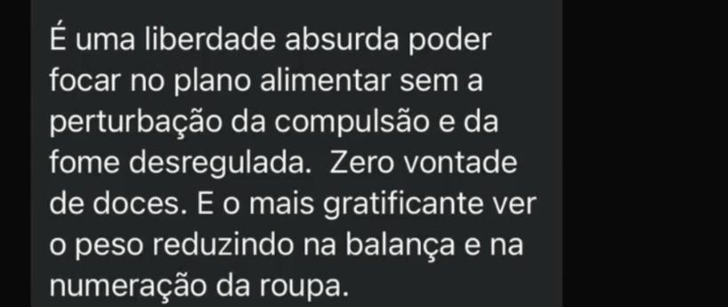 Depoimento de paciente da Dra. Brendha